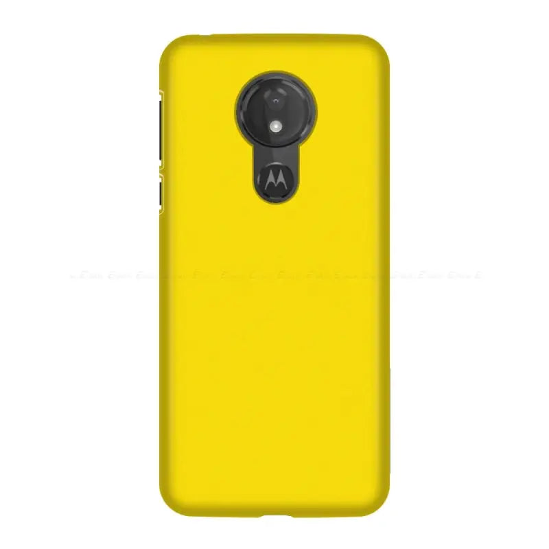 the motorola motoo phone case in yellow