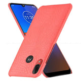 the motorola z2 case is shown in coral pink