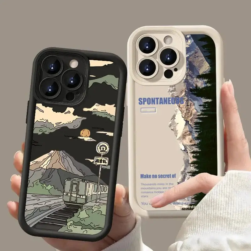 the mountains are calling you iphone case