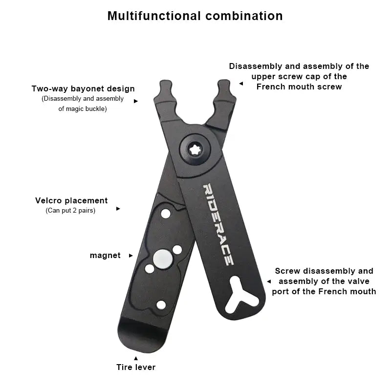 a close up of a pair of scissors with instructions on it