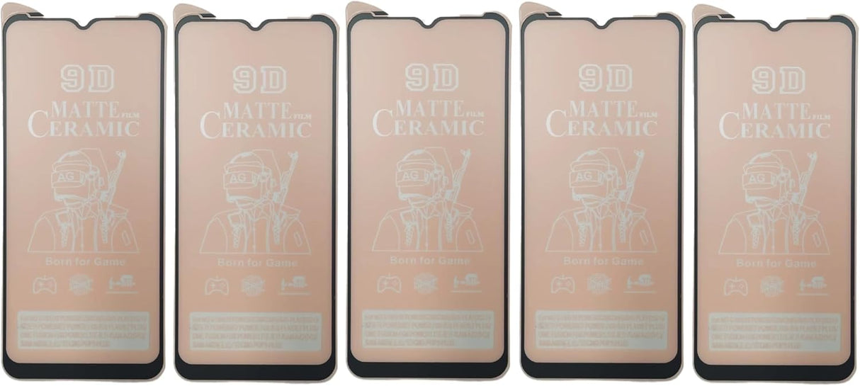 Multiple matte ceramic screen protectors.