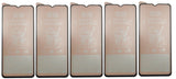 Multiple smartphone screen protectors.