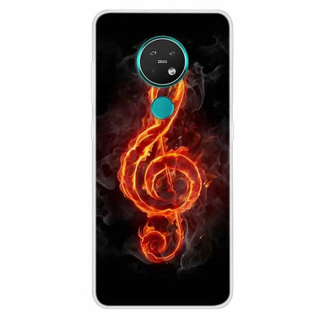 a phone case with a music note on it