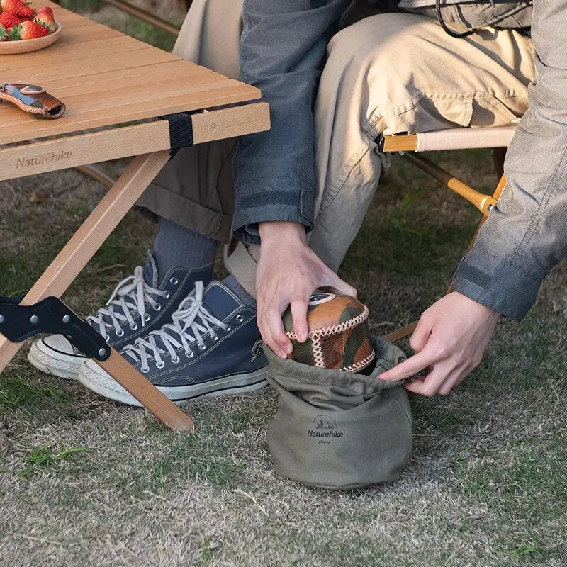 a man tying a shoelace