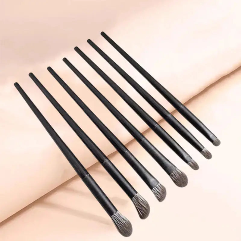 5 pcs makeup brush set with a bag