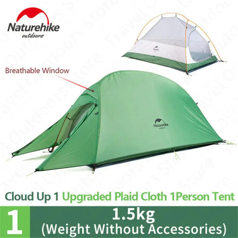 naturelle cloud 1 tent with fly fly