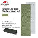 naturehike folding egg nest moisture proof mat olive green