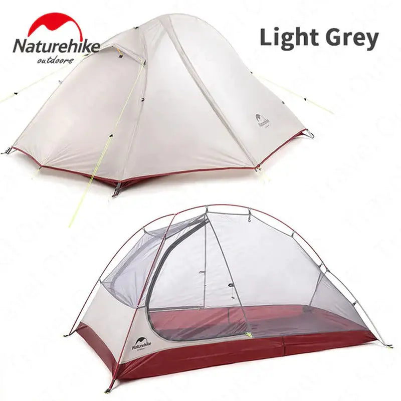 naturehik light grey tent