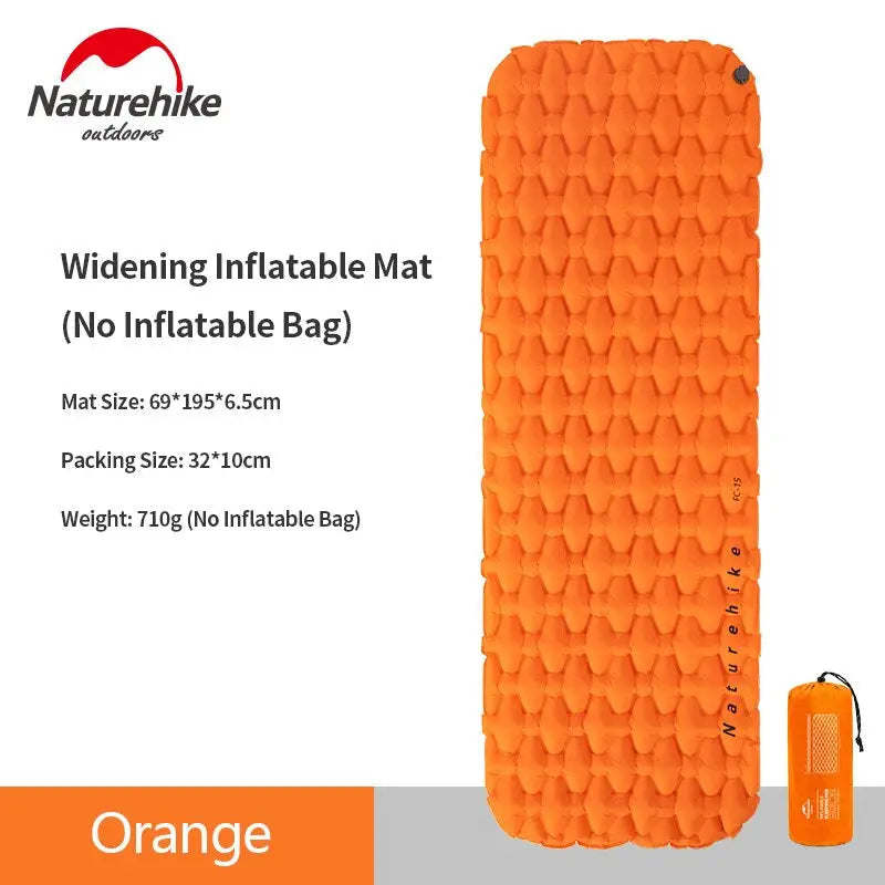 naturehike inflatable mat no inflatable bag