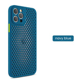 the navy blue case for the iphone