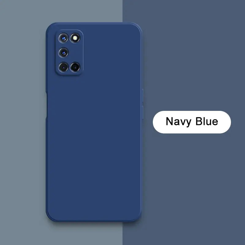 a navy blue phone case with the text navy blue