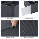 the zipper pouch is a zipper that can be used for storing items