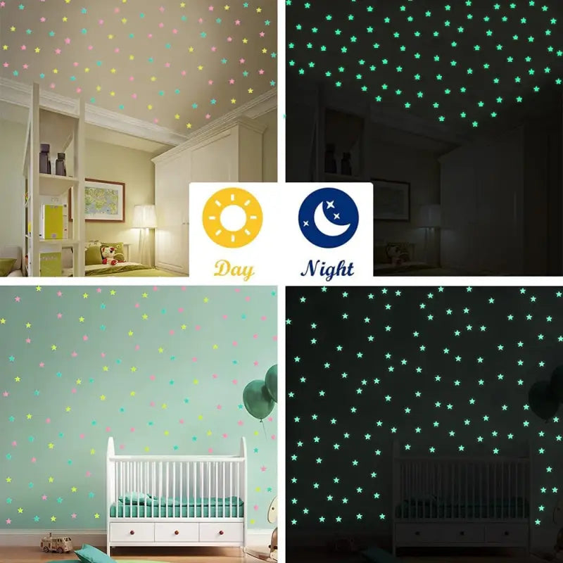 glow wall stickers