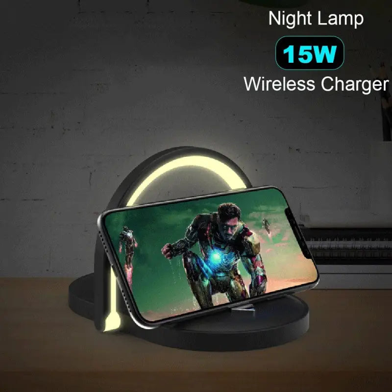 the night lamp wireless charging charger