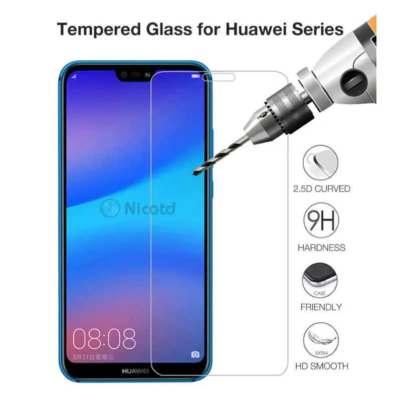 niold tempered screen protector for huamio