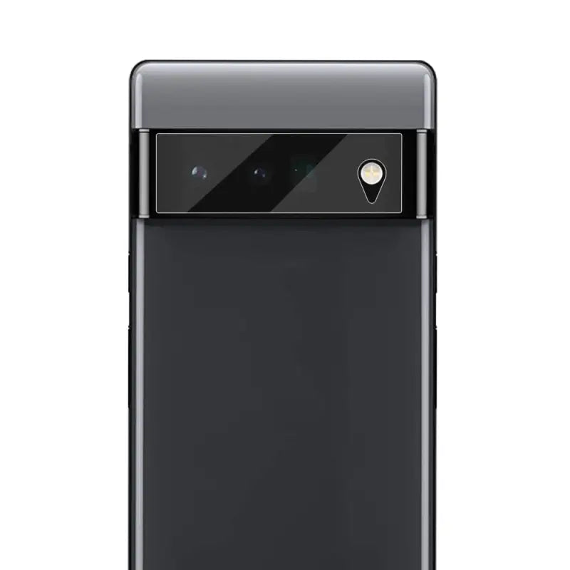 the back of the phone is shown with the camera attached