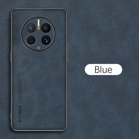 a close up of a phone with a blue button on it