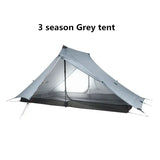 the north face tent with the 3 season tent attached
