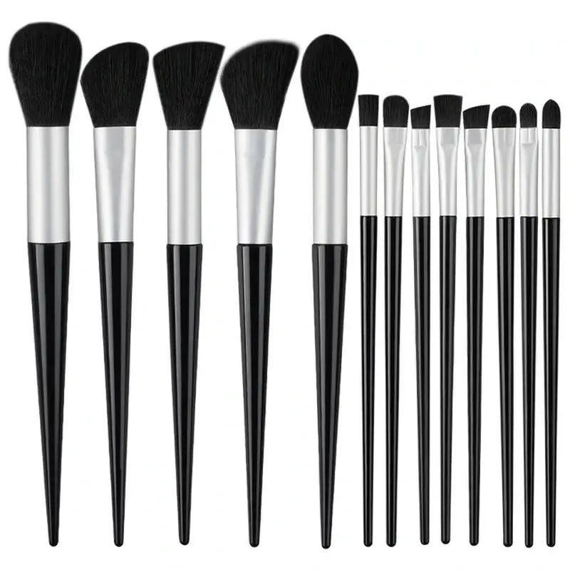10 pcs makeup brush set