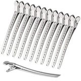 a set of stainless steel hair clippers