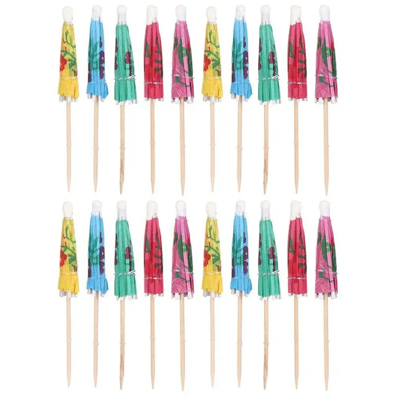 a set of colorful pops with a flower pattern