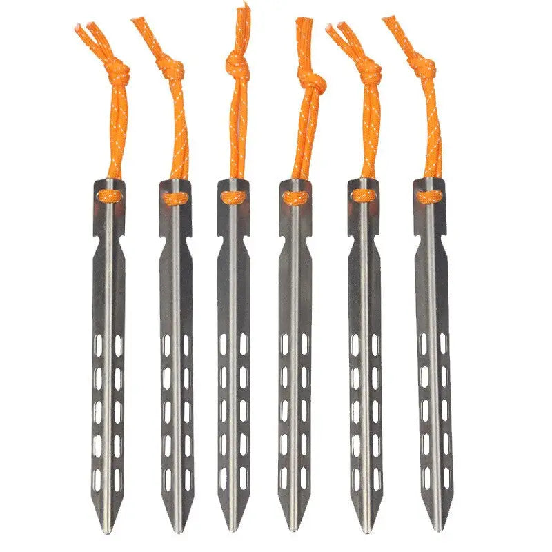 3 pcs orange plastic handle knifes