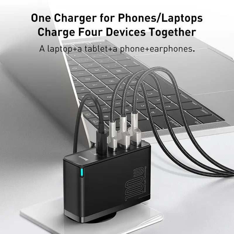 one charger for phones / laptops