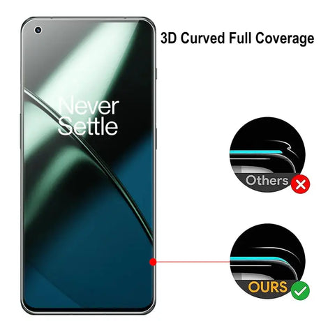 the new oneplo smartphone with curved full coverage