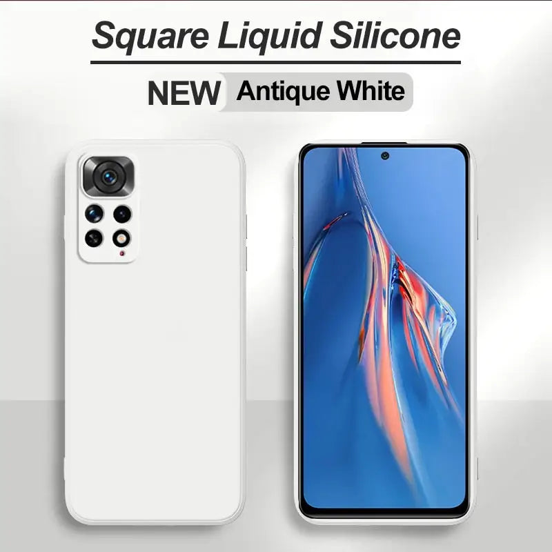 the new smartphone with a white background and text saying,’square liquid ’