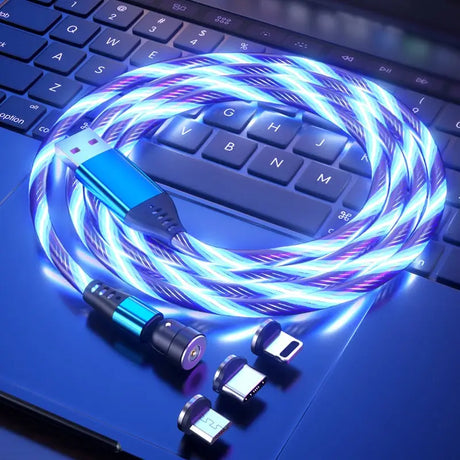 a usb cable connected to a laptop