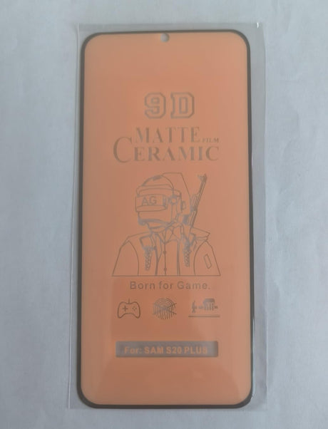 Orange 9D matte ceramic screen protector.
