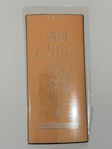 Orange 9D matte ceramic screen protector.