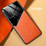 the orange leather case for the iphone x
