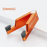 orange aluminum car phone holder