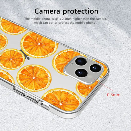 Orange slices pattern iphone case