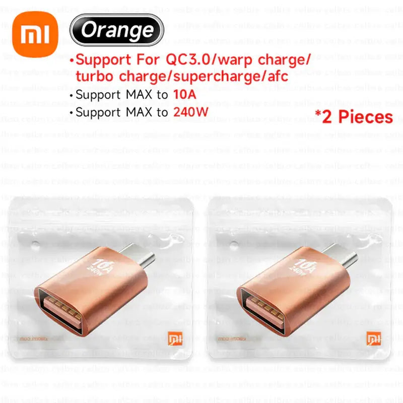 orange power charger 3 0 - 2 pack