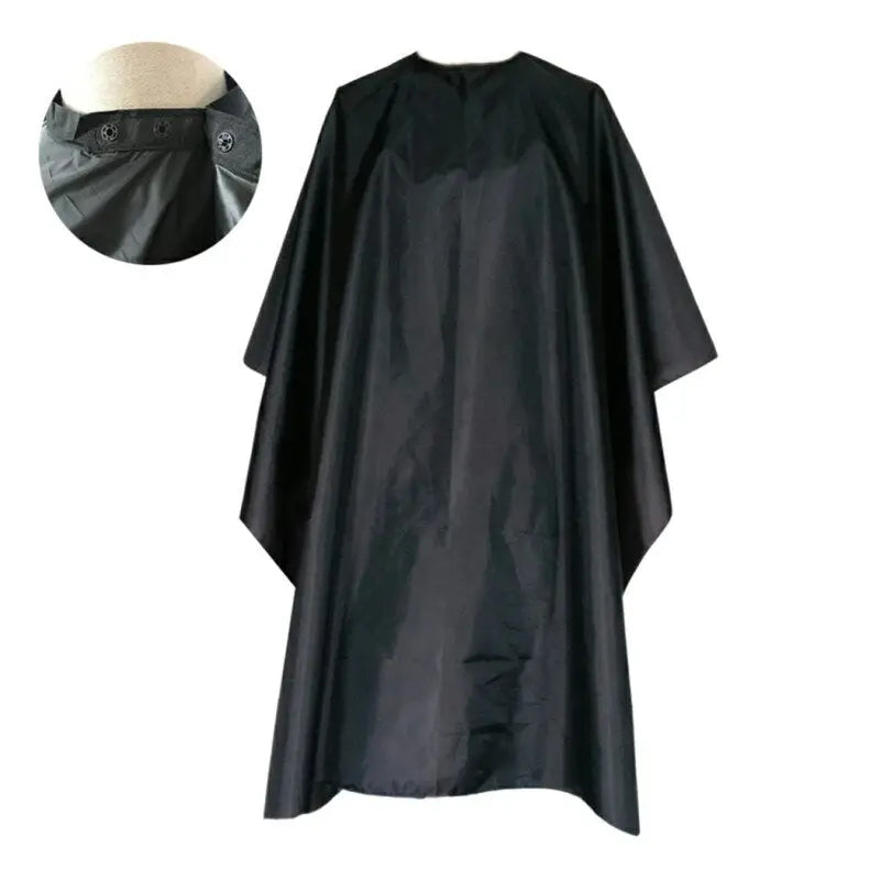 a close up of a black cape with a white background