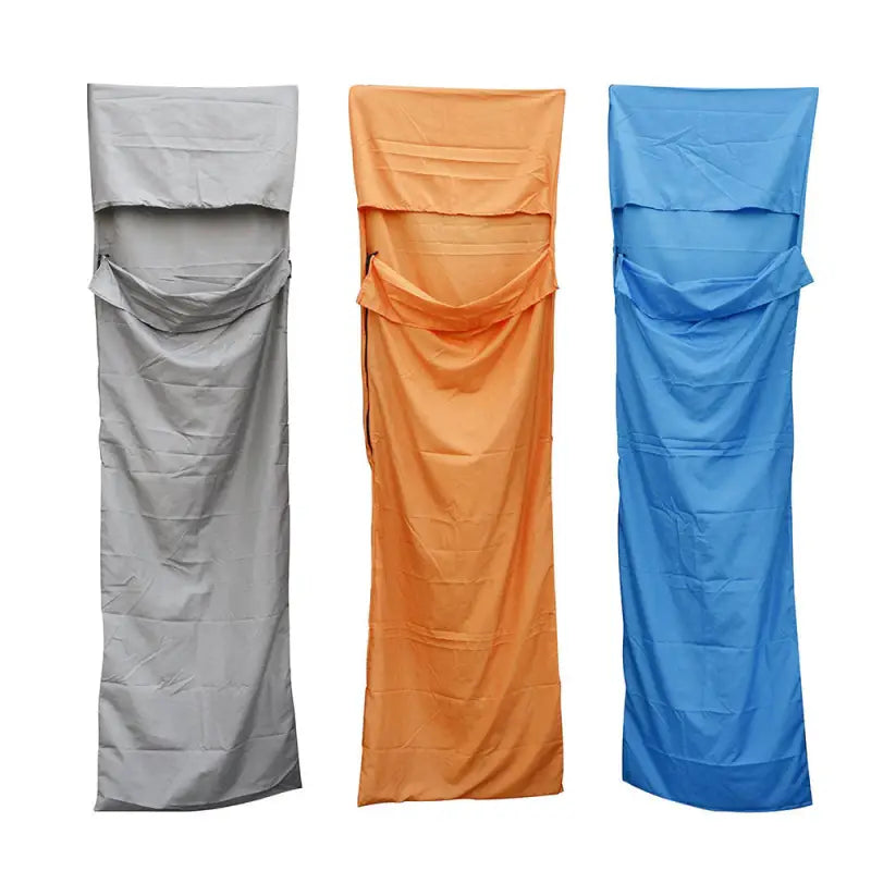 three different colors of the laundry bag