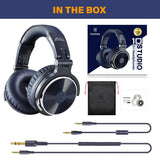 Oneodio Pro 10 Over-Ear Wired Headphones - ANC TWS Noise Cancelling HiFi Stereo Dynamic DJ Studio Monitoring Headset