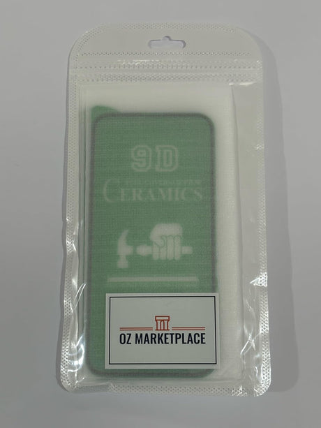 Packaged screen protector.