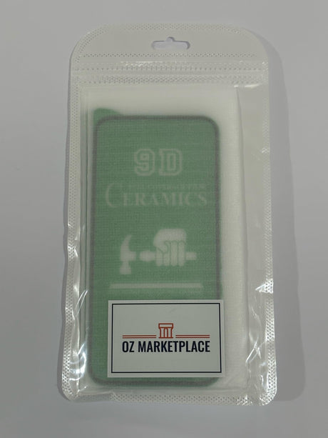 Packaged screen protector.