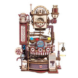 a clock made out of various types of clocks