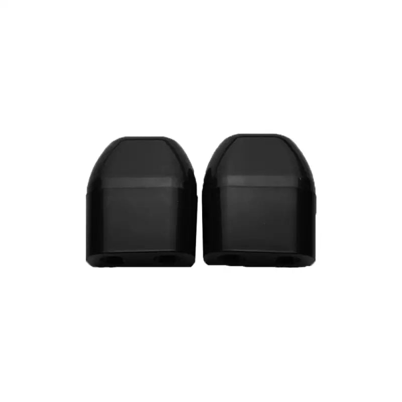 pair of black plastic door handle covers for the door handle
