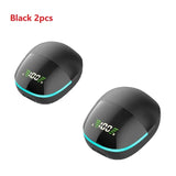 Pair of black oval-shaped digital devices with green LED displays and blue accent lighting.