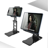 a pair of two monitors with a stand