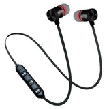 a pair of bluetooth wireless earphones