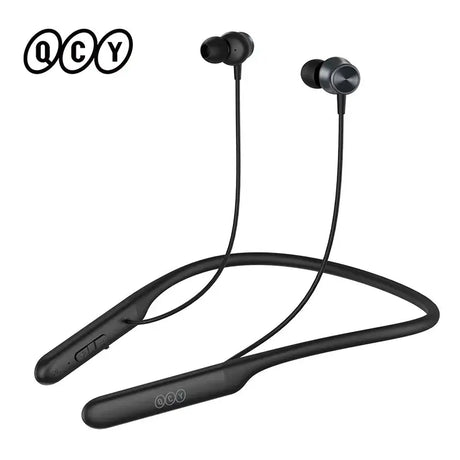 A pair of bluetooth wireless earphones