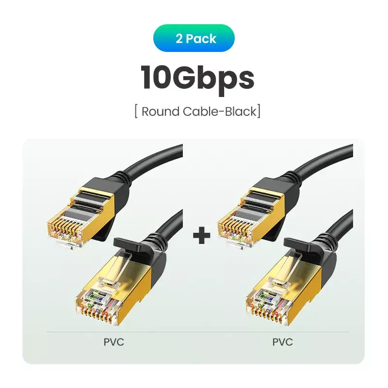 A pair of cables with the words, 1gbps and 1gbps