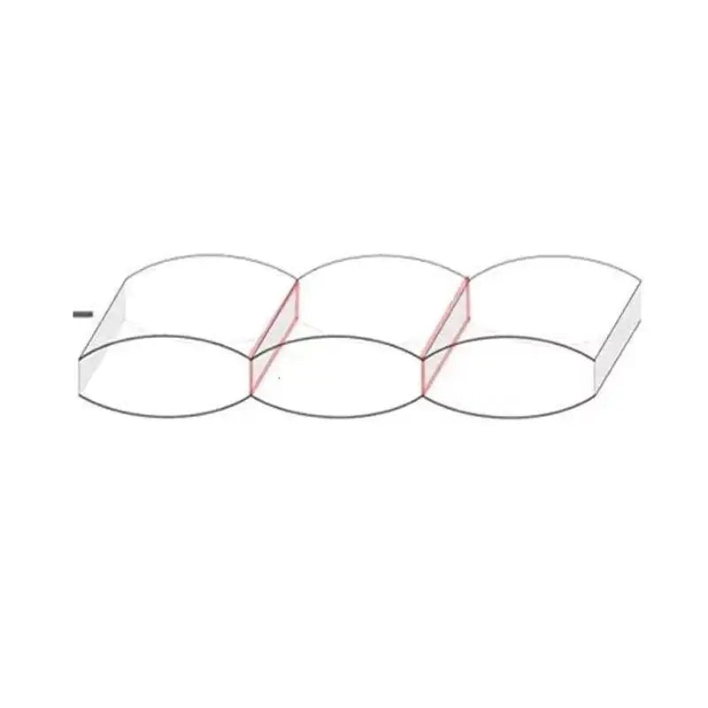 a pair of glasses with a clear lens