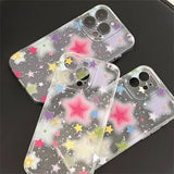 a pair of iphone cases with stars on them